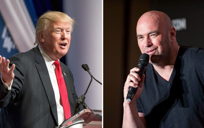 Дана Уайт: Трамп сказал мне, что придёт на UFC 205