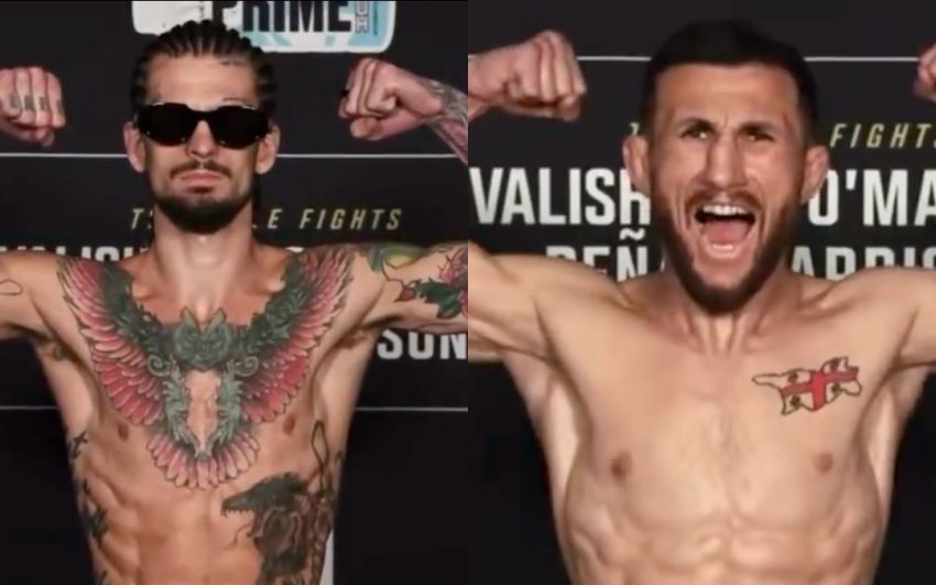 Результаты взвешивания турнира UFC 316