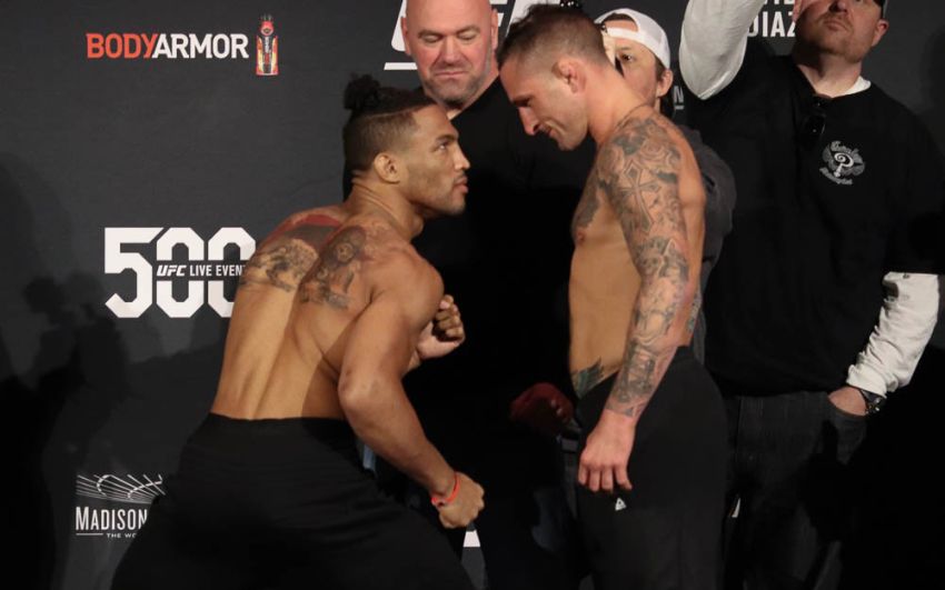 Видео боя Грегор Гиллеспи - Кевин Ли UFC 244