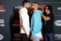 Битвы взглядов участников турнира UFC Fight Night 159: Яир Родригес - Джереми Стивенс