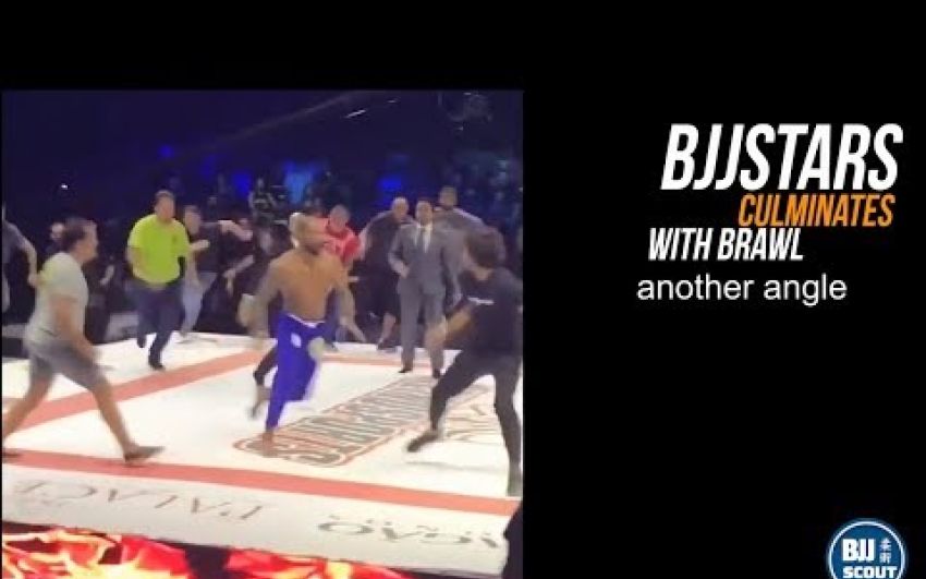 Потасовка на турнире BJJ Stars