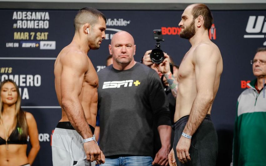 Видео боя Сапарбек Сафаров - Родольфо Виейра UFC 248