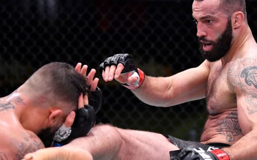 Роман Долидзе победил Джона Аллана на UFC on ESPN 19