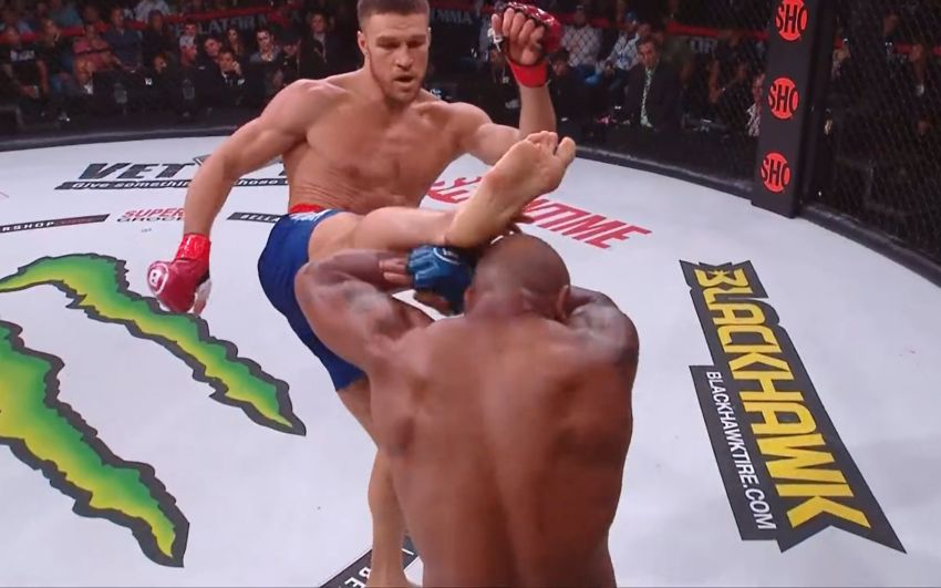 Видео боя Вадим Немков - Йоэль Ромеро Bellator 297