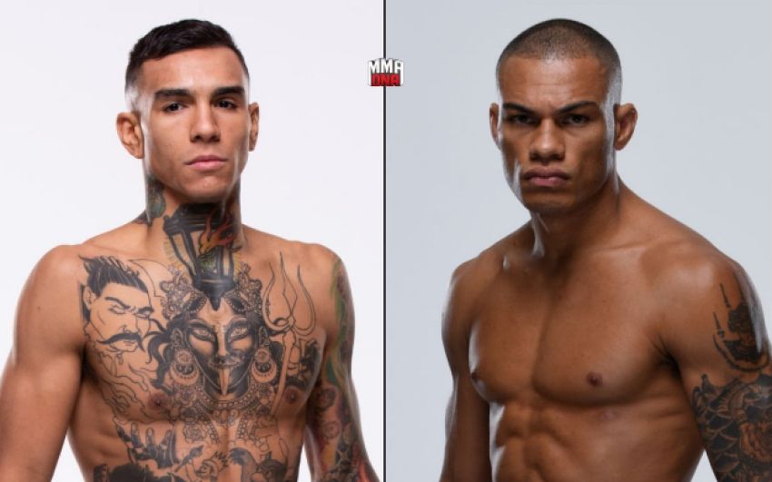 Андре Фили - Шеймон Мораес в разработке на турнир UFC в Сакраменто