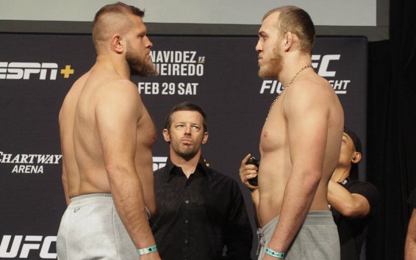Видео боя Сергей Спивак - Марчин Тыбура UFC Fight Night 169