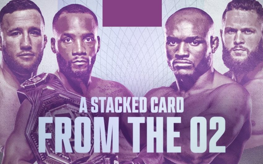 Файткард турнира UFC 286