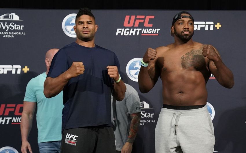 Церемония взвешивания и битвы взглядов перед UFC on ESPN 8: Алистар Оверим - Уолт Харрис