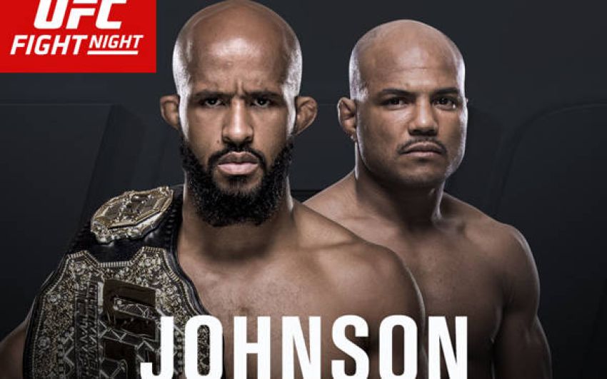 Видео боя Деметриус Джонсон - Вилсон Рейс UFC on Fox 24