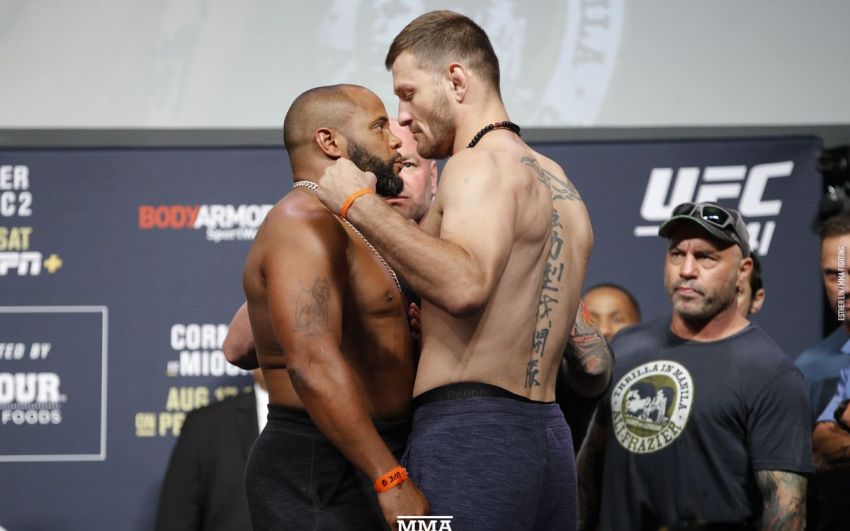 Церемония взвешивания турнира UFC 241: Даниэль Кормье - Стипе Миочич II
