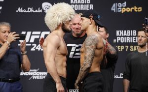 Видео боя Хабиб Нурмагомедов - Дастин Порье UFC 242