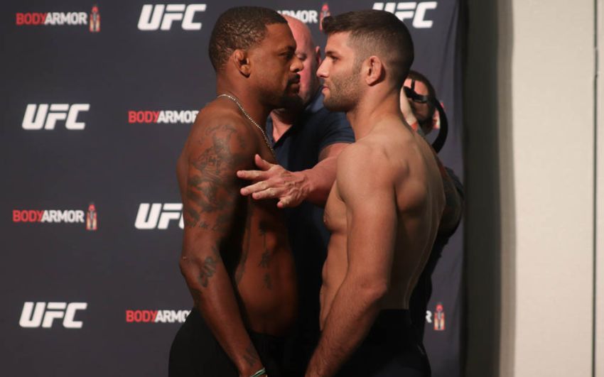 Видео боя Майкл Джонсон - Тиаго Мойсес UFC Fight Night 171