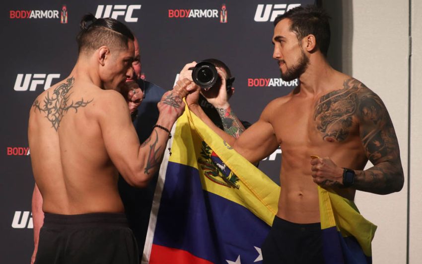 Видео боя Габриэль Бенитес - Омар Моралес UFC Fight Night 171