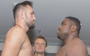 Результаты взвешивания Хьюи Фьюри и Самюэля Питера