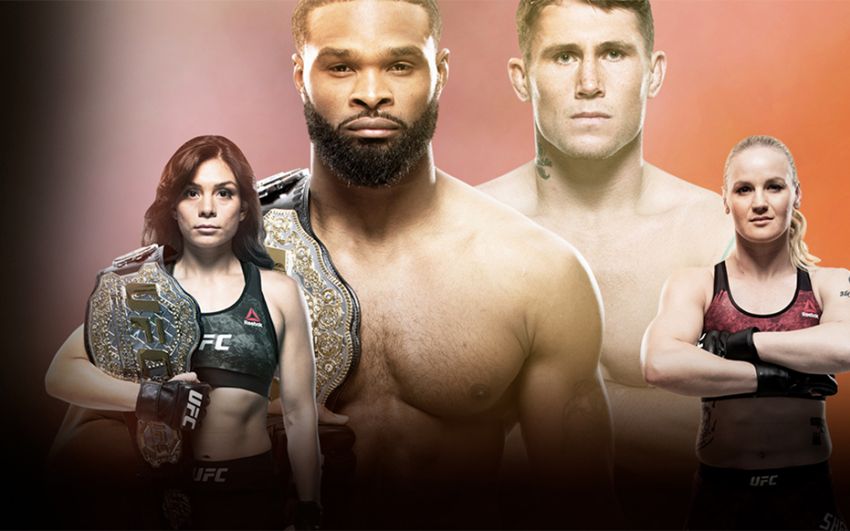 Результаты взвешивания участников турнира UFC 228: Тайрон Вудли - Даррен Тилл