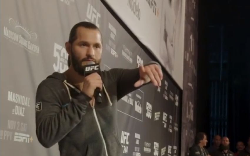 Отрытые тренировки участников турнира UFC 244: Хорхе Масвидаль - Нейт Диас