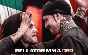 Прямая трансляция Bellator Euro Series 9: Джеймс Галлахер – Кэл Элленор
