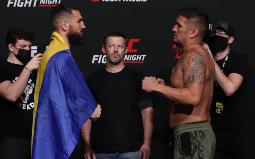 Видео боя Николае Негумеряну - Айк Вильянуэва UFC Fight Night 196