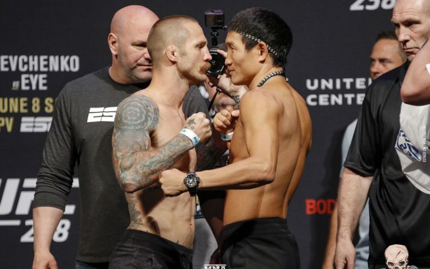 Видео боя Григорий Попов - Эдди Вайнлэнд UFC 238 