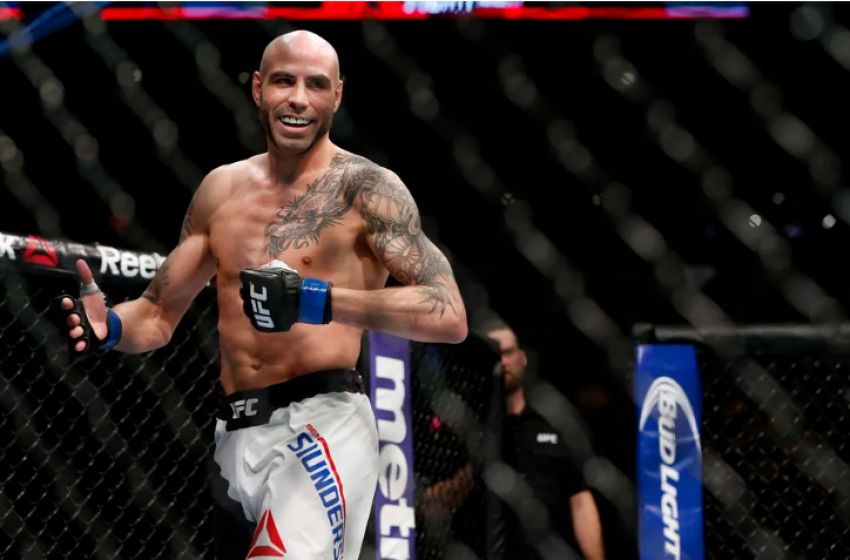 UFC Fight Night 131: Бен Сондерс финишировал Джейка Элленбергера в первом раунде