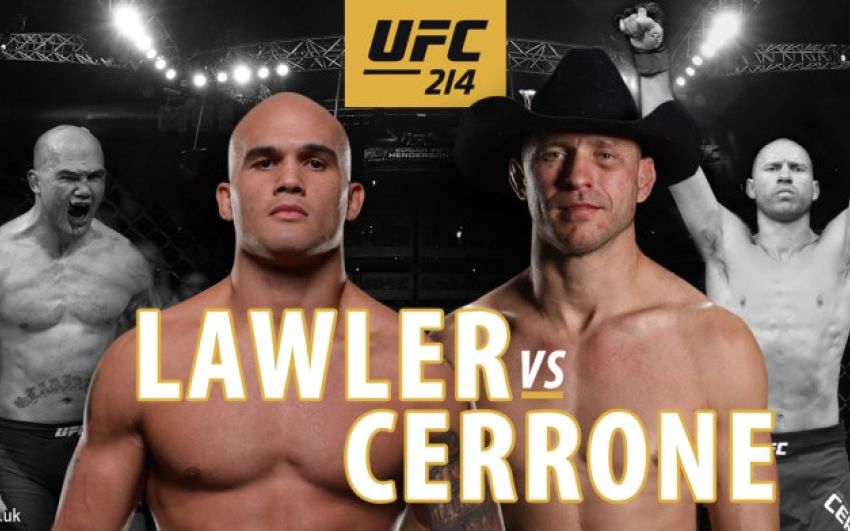 Видео боя Робби Лоулер - Дональд Серроне UFC 214