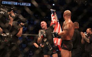 Фото турнира UFC on ESPN 5: Колби Ковингтон - Робби Лоулер