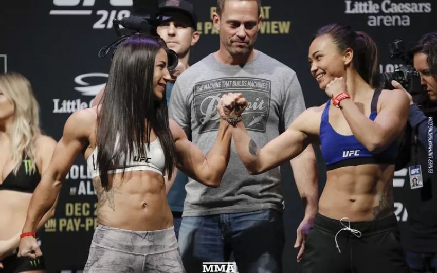 Видео боя Тиша Торрес - Мишель Уотерсон UFC 218