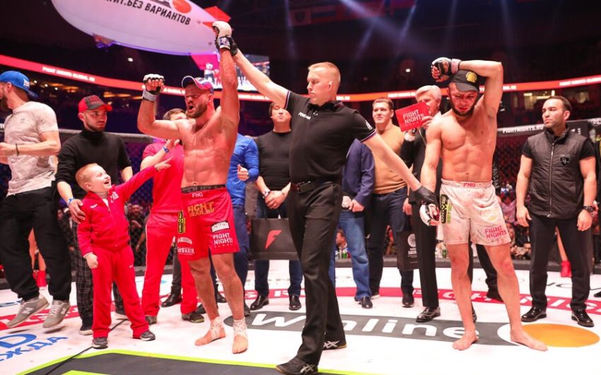Дмитрий Бикрев одолел Максима Буторина и стал новым чемпионом полусреднего веса Fight Nights Global