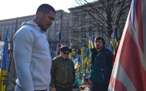Энтони Джошуа поделился впечатлениями от визита в Украину