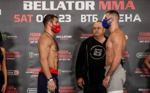 Видео боя Анатолий Токов - Шараф Давлатмуродов Bellator 269