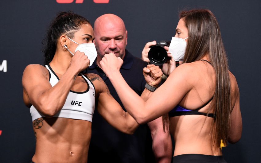 Видео боя Вивиане Арауджо - Монтана Де Ла Роса UFC on ESPN+ 34