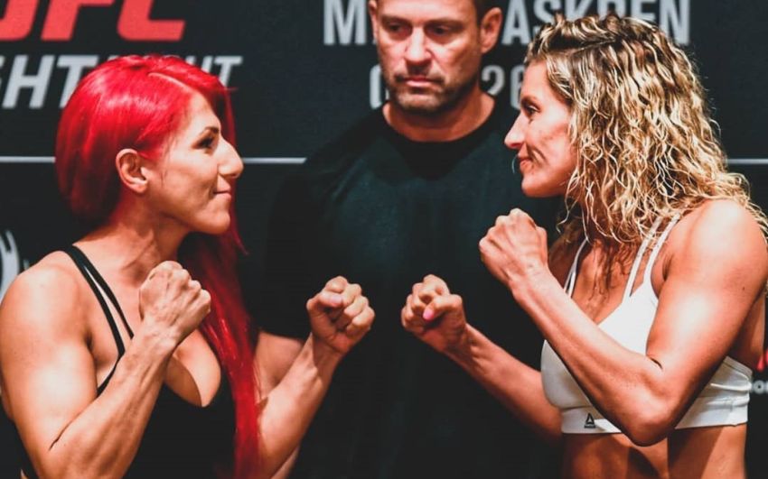 Видео боя Ранда Маркос - Эшли Йодер UFC Fight Night 162