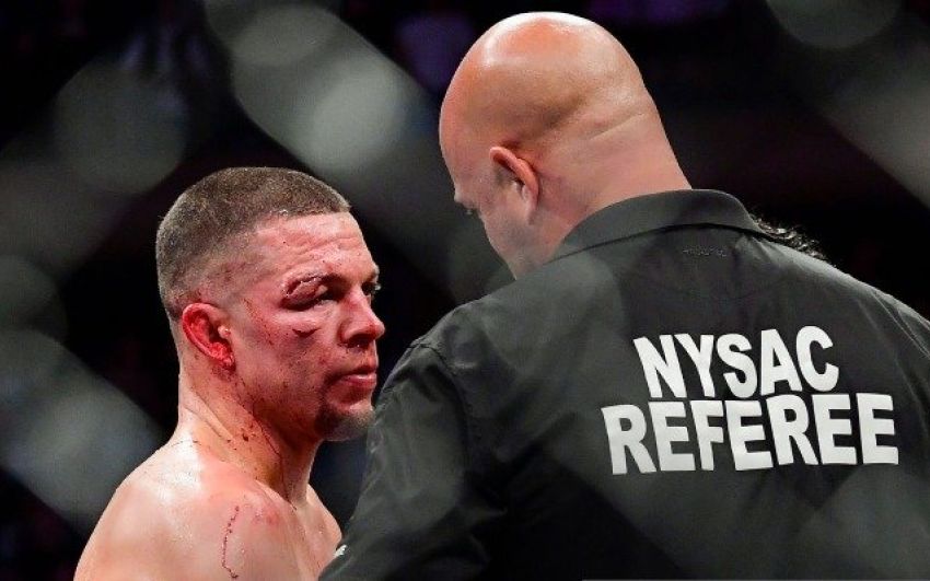 Доминик Круз обсудил остановку боя Нейта Диаса и Хорхе Масвидаля на UFC 244