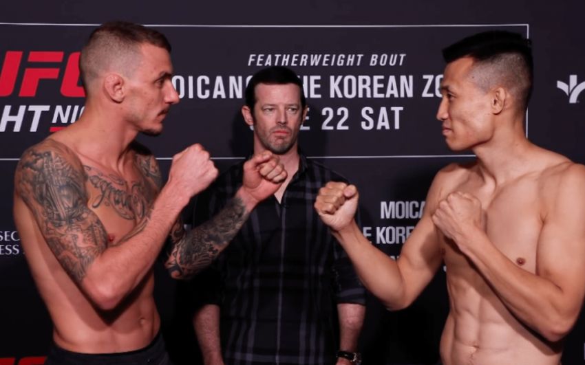 Видео боя Ренато Мойкано - "Корейский Зомби" UFC Fight Night 154 