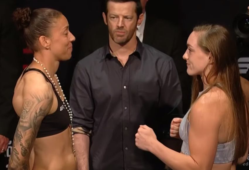 Церемония взвешивания турнира UFC Fight Night 155: Жермейн Де Рандами - Аспен Лэдд