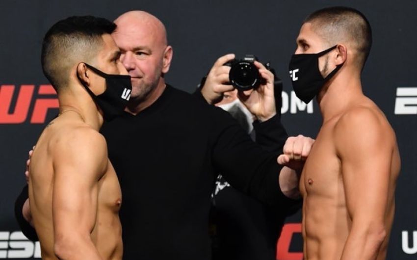 Видео боя Винс Качеро - Ронни Лоуренс UFC Fight Night 186