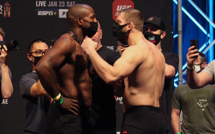 Видео боя Халил Раунтри - Марчин Прахнио UFC 257