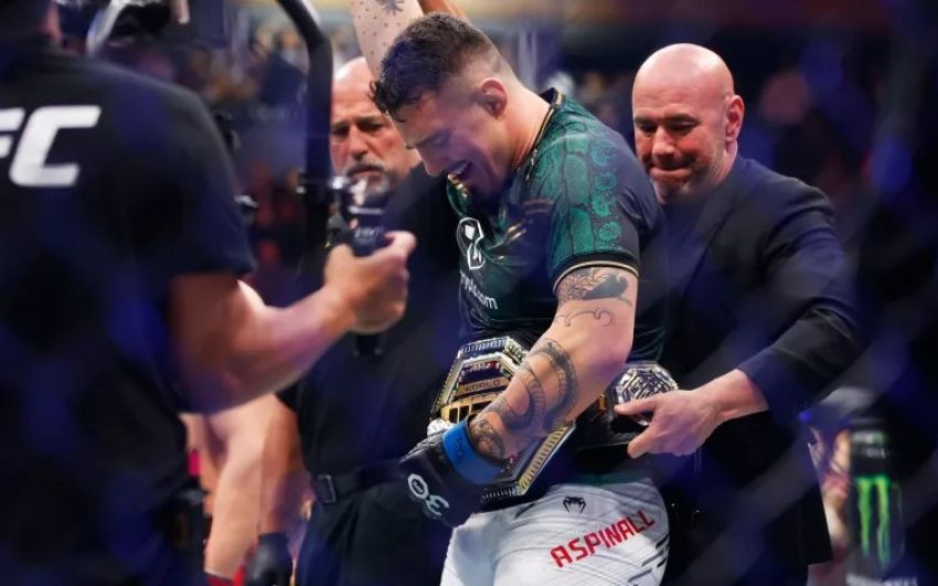 Дана Уайт готов организовать Аспиналлу защиту временного пояса UFC