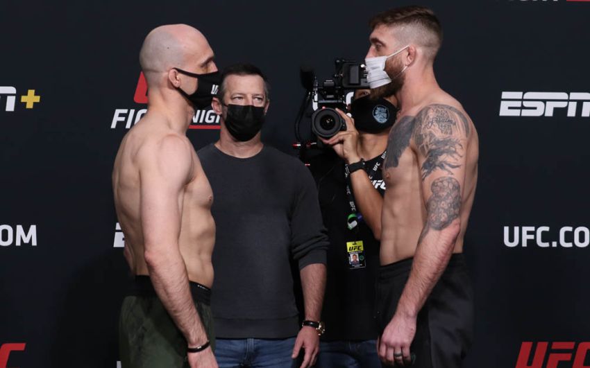 Видео боя Бартош Фабински - Джеральд Миршерт UFC on ESPN 22