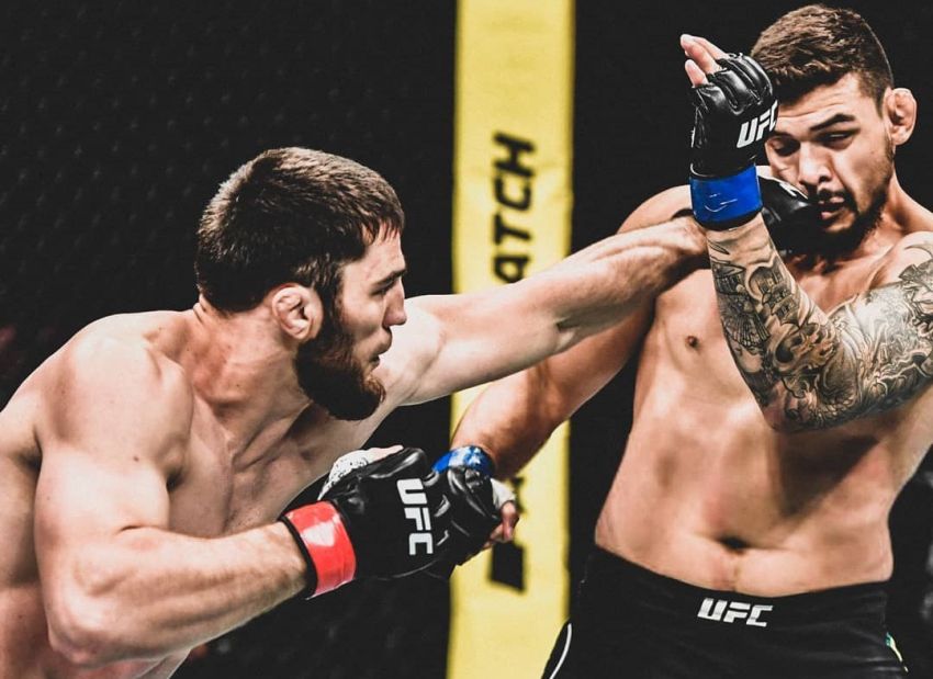 Шамиль Гамзатов победил Клидсона Абреу на UFC Fight Night 163