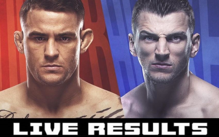 Результаты турнира UFC on ESPN 12: Дастин Порье – Дэн Хукер