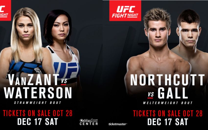 UFC on FOX 22 (все бои турнира)