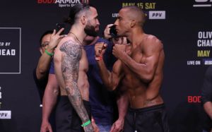 Видео боя Эдсон Барбоза - Шейн Бургос UFC 262