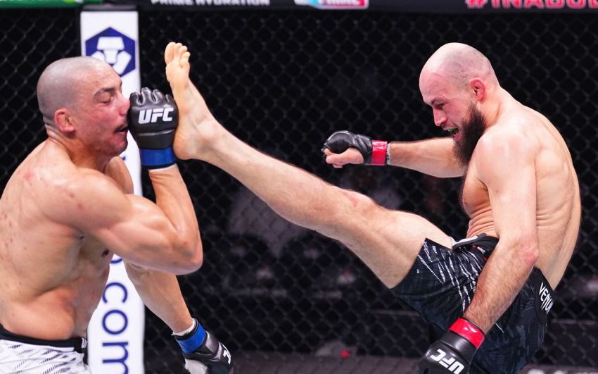 Видео боя Ринат Фахретдинов - Карлос Леал UFC 308