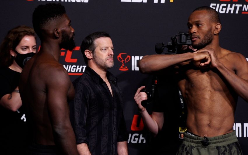 Видео боя Карлстон Харрис - Импа Касанганай UFC Fight Night 192