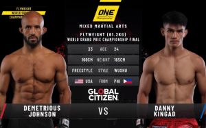 Видео боя Деметриус Джонсон - Дэнни Кингад ONE Championship: Century - Part 1