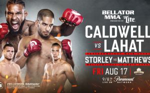 Прямая трансляция Bellator 204: Дэррион Колдвелл - Ноад Лахат