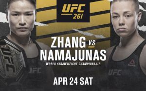 Официально: Вейли Жанг встретится с Роуз Намаюнас на UFC 261