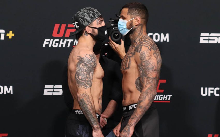 Видео боя Майк Перри - Дэниел Родригес UFC on ABC 2