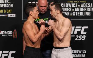 Видео боя Аскар Аскаров - Джозеф Бенавидес UFC 259